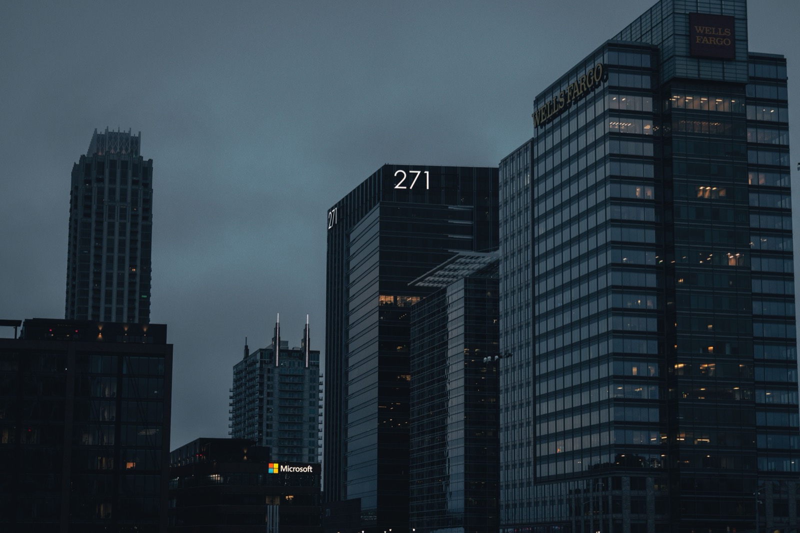 Enterprise district with Microsoft
